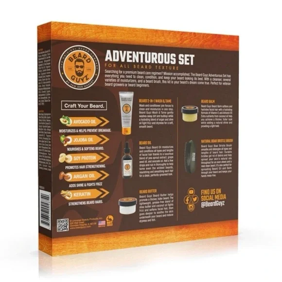 NIB Beard Guys Grooming Kit - Picture 4 of 4